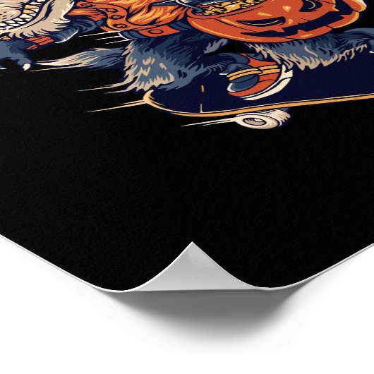 ハローウィーレンのワウルフ ポスター (角)