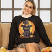 ハローウィーンキティ猫 スウェットシャツ