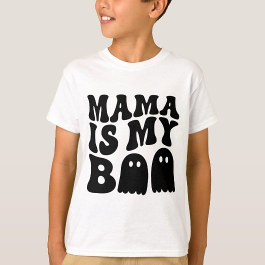 ハローウィーンパジャマにマッチする子供 Tシャツ (正面)
