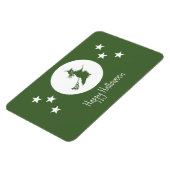 ハローウィーンフレキシマグネット、緑 マグネット (左側)