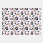 ハローウィーンブライト ラッピングペーパーシート (正面)