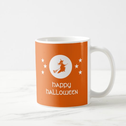 ハローウィーンマグ（オレンジ） コーヒーマグカップ (右)