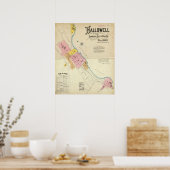 ハローエル、ケネベック郡、メイン ポスター (キッチン)