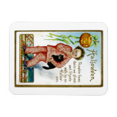 ハローエンパンプキン顔 マグネット (横)