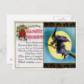 ハローエン注意事項はがき ポストカード (正面/裏面)