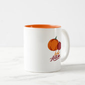 ハローオータムカボチャ ツートーンマグカップ (正面右)