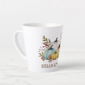 ハローオータムカラーカボチャ カフェラテマグ (左アングル)