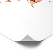 ハローオータムワイルドフラワー ポスター (角)