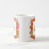 ハローオータム秋シーズンフローラ コーヒーマグカップ (中央)