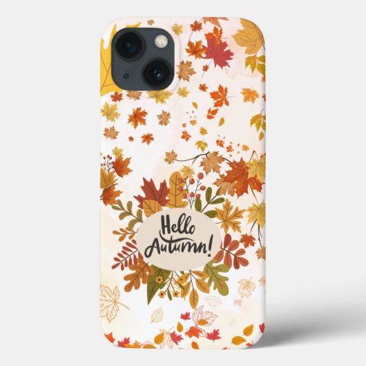 ハローオータム紅葉電話ケース Case-Mate iPhoneケース (裏面)