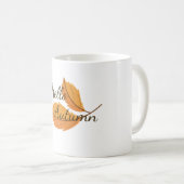 ハローオータム鮮やか秋紅葉コレクションマググ コーヒーマグカップ (正面右)