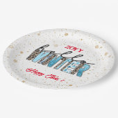 ハローカスタマイズ冬 ペーパープレート (アングル)