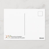 ハローカラフル紅葉はがき ポストカード (裏面)