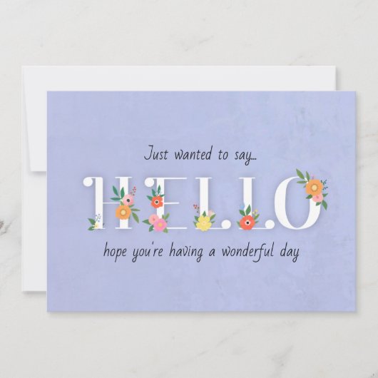 ハローカード (正面)