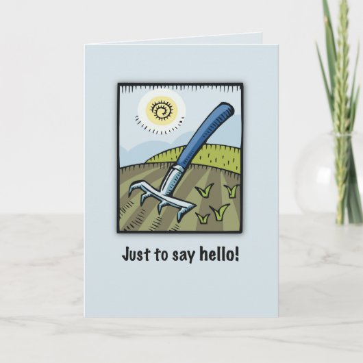 ハローガーデナー カード (正面)