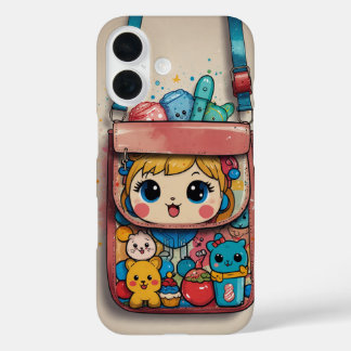 ハローキッテン iPhone 16ケース