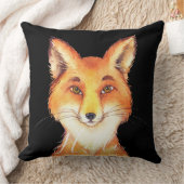 ハローキツネ クッション (ブランケット)