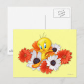 ハローキティとデイジー ポストカード (正面/裏面)