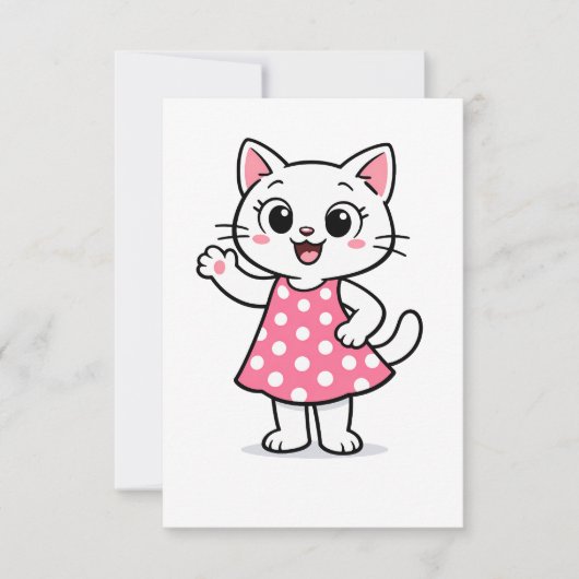 ハローキティ サンキューカード (正面)