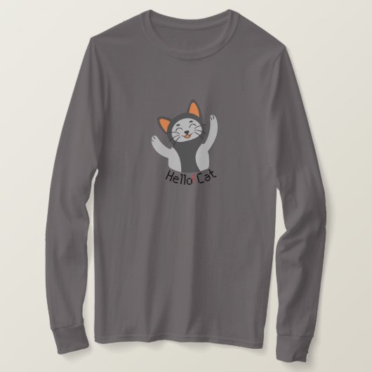 ハローキャット Tシャツ (デザイン正面)