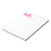 ハローキュートカラフルハローギフト ノートパッド (回転)