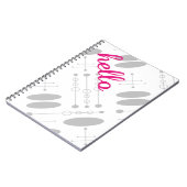 ハローキュートカラフルハローギフト ノートブック (左側)