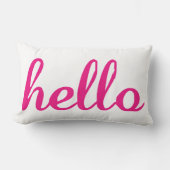 ハローキュートカラフルハローギフト ランバークッション (正面)