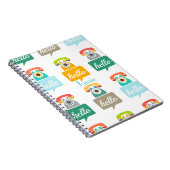 ハローキュートカラフルハロー ノートブック (右側)