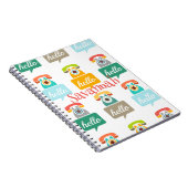 ハローキュートカラフルハロー ノートブック (右側)