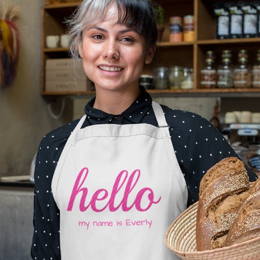 ハローキュートカラフルハロー 子供用エプロン