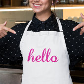 ハローキュートカラフルハロー 子供用エプロン