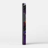 ハロークリープフレンドスパイダーこうもりコブパープル文字 Case-Mate iPhoneケース (裏面 / 右)