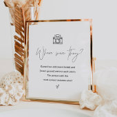 ハローゲームのサインはどこにあったブライダルシャワー ポスター