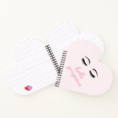 ハローゴスかわいらしアイス釉薬 ノートブック (内部)