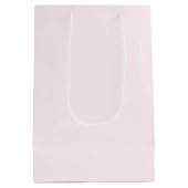 ハローゴスアイスかわいらしズグラムピンク ミディアムペーパーバッグ (裏面)