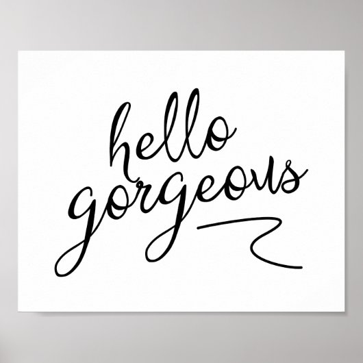 ハローゴスカスタムプリント ポスター (正面)