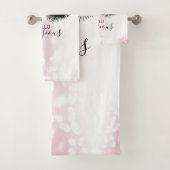 ハローゴスピンクグリッターの目 バスタオルセット (インサイチュ)