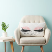 ハローゴスピンクローズブラックラッシュメイクアップ名 ランバークッション (椅子)