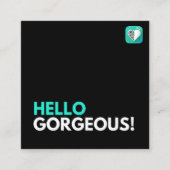 ハローゴス スクエア名刺 (正面)