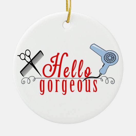 ハローゴス セラミックオーナメント (正面)