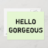 ハローゴス ポストカード (正面/裏面)