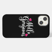 ハローゴス iPhoneケース (裏面横)