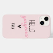 ハローゴージャスかわいい Case-Mate iPhoneケース (裏面 (横))