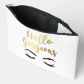 ハローゴージャスと目 アクセサリーポーチ (見開き)