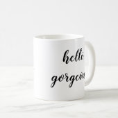 ハローゴージャスなマグカップ コーヒーマグカップ (正面右)