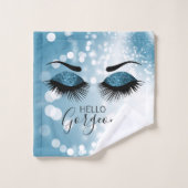 ハローゴージャスブルーアイズ バスタオルセット (ウォッシュタオル)