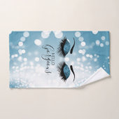 ハローゴージャスブルーアイズ バスタオルセット (ハンドタオル)