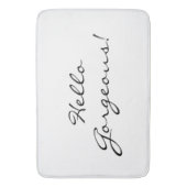 ハローゴージャスラージ バスマット (正面縦)