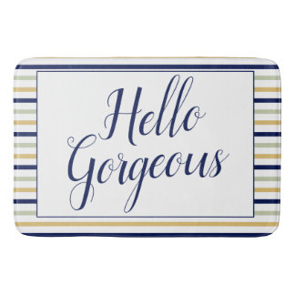 ハローゴージャス大 バスマット