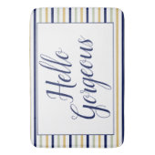 ハローゴージャス大 バスマット (正面縦)